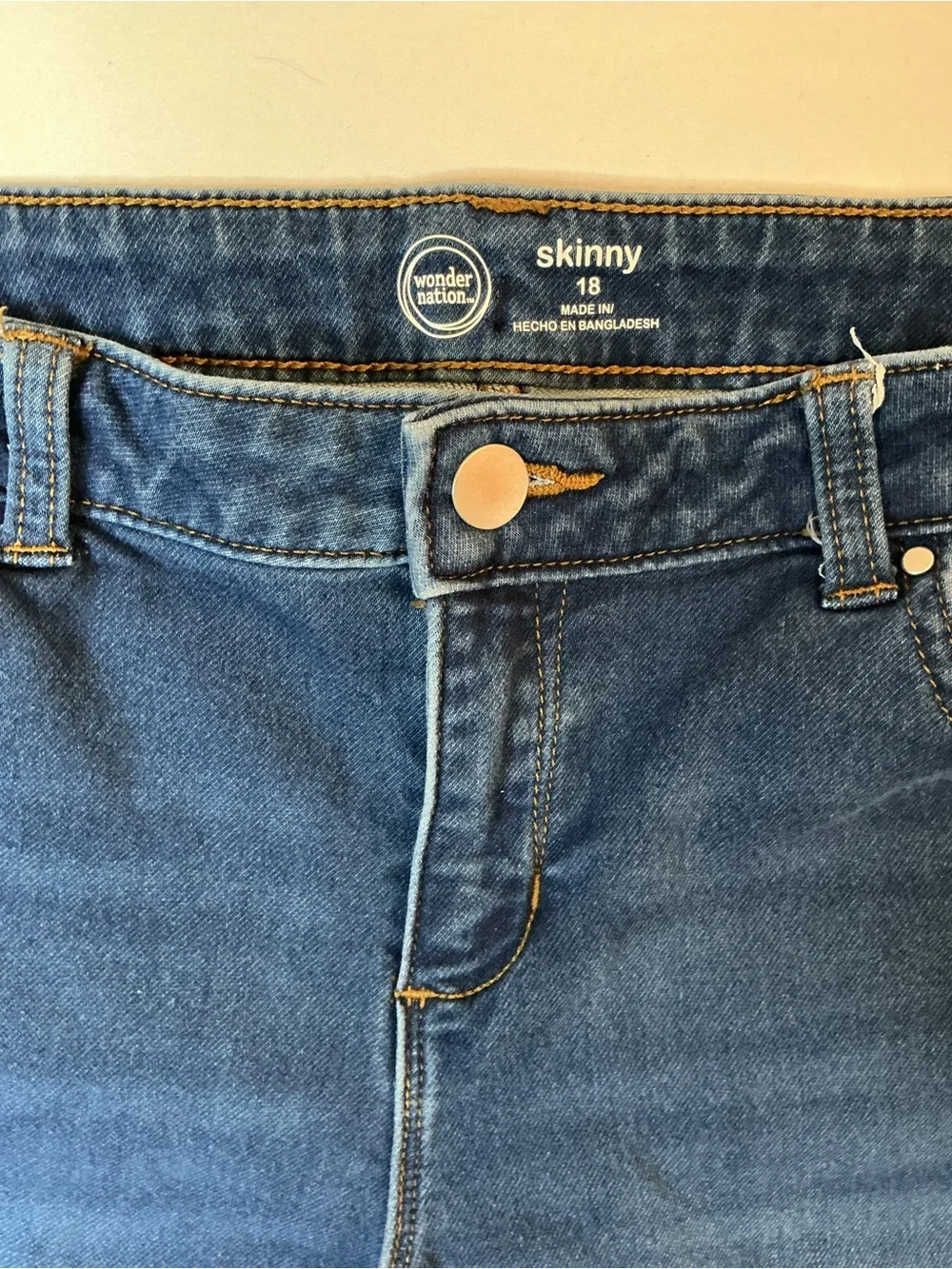 wonder nation Dark Blue  Girls Skinny Jeans